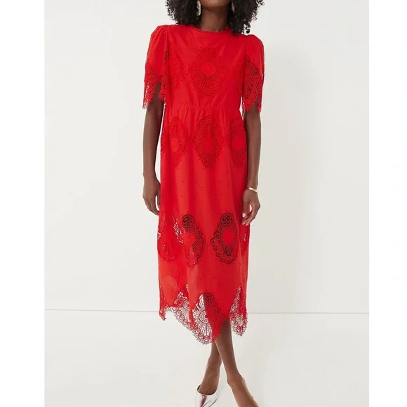 TUCKERNUCK Red Catalina Dress LARGE - Picture 2 of 12